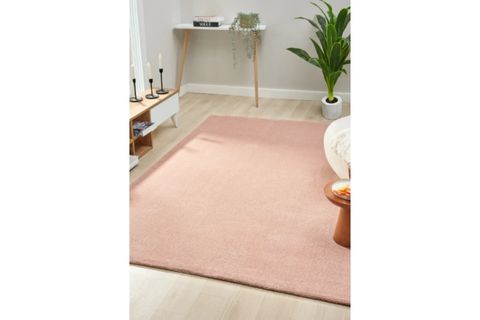 MİRA BALİ 4500 MODERN SHAGGY HALI, PEMBE, 160X230