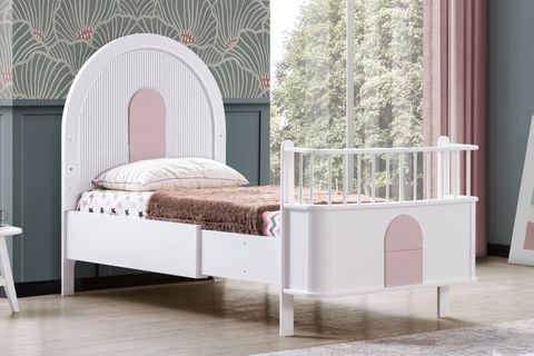 VENÜS BÜYÜYEN BEŞİK 90X130 VENÜS KARYOLA 90X190, PEMBE