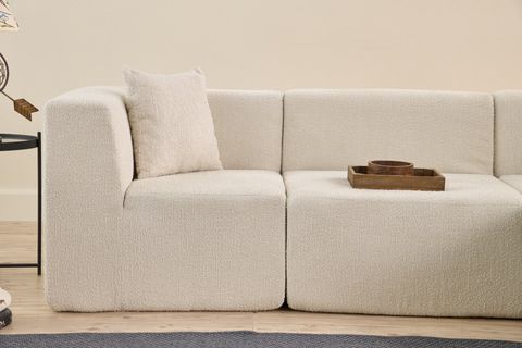 RAKS SERİSİ MODULER FULL SÜNGER KÖŞE KOLTUK, SAĞ VE SOL, KREM