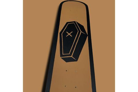 COFFIN KAYKAY EL YAPIMI AHŞAP DUVAR DEKORU
