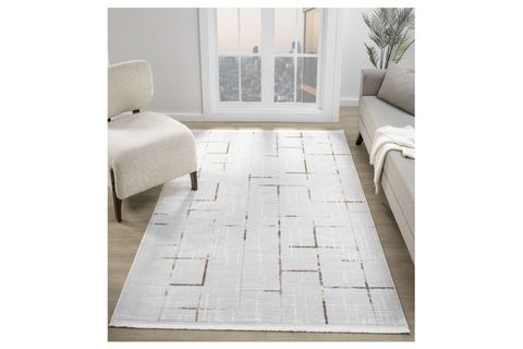 ASPENDOS AKRİLİK DOKUMA MAKİNE HALISI, 100X250, KAHVE, 5118