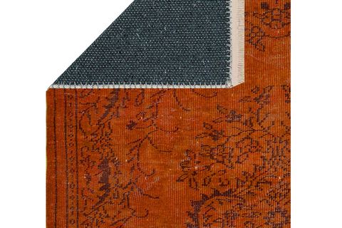 VİNTAGE KİREMİT BASKILI DOKUMATABAN HALI, 121 YNG, 60X120  CM