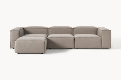 LENA KETEN MODÜLER KÖŞE KOLTUK,KAHVERENGİ