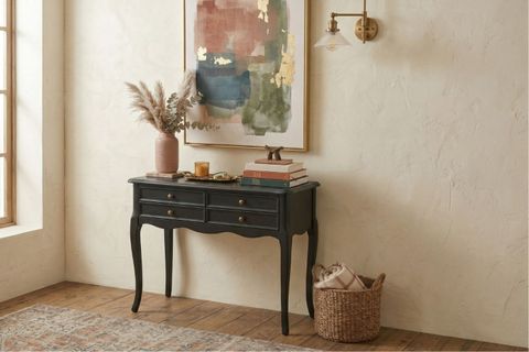 OSLO KLASİK COUNTRY TARZ DRESUAR, SİYAH LAKE