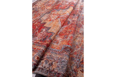 RABAT PAMUK DOKUMA ŞÖNİL HALI 1684, YIKANABİLİR, MULTİ, 100X200