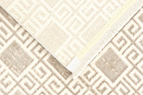 SUR MAKİNE HALISI, VİZON KREM, 352, 200X290