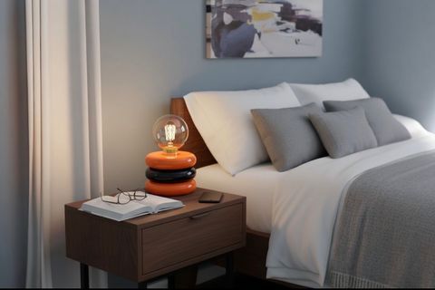 TRİO DEKORATİF MASA LAMBASI, TURUNCU