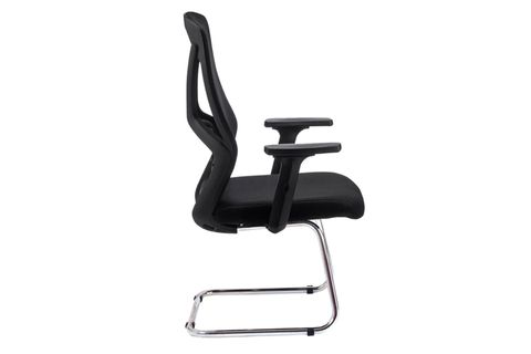 CAMEL FİLELİ MİSAFİR OFİS SANDALYESİ, SİYAH