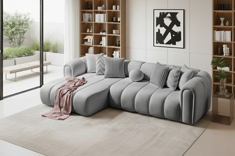 OSLO KÖŞE KOLTUK, SOL, GRİ