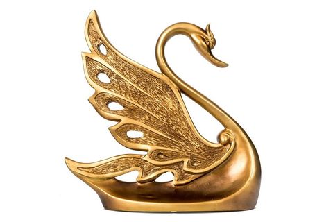 VİTALE GOLD DEKORATİF KUĞU BİBLO KÜÇÜK BOY