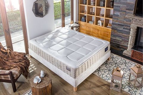 İOLA BEDDİNG ROS HYBRİD FULL YATAK, 150X200