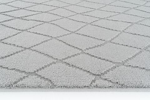  NEWYORK COOL KESME HALI 3111, YUMUŞAK TUŞELİ, GRİ, 80X250