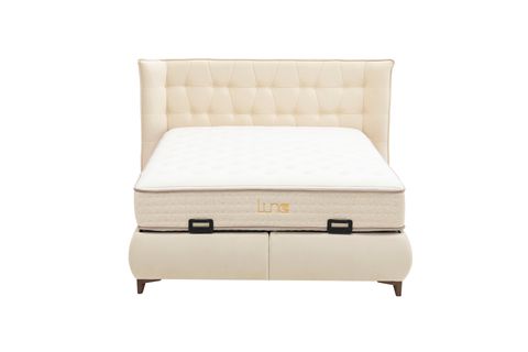 LUNA SPİCA BAZA VE BAŞLIK SETİ, KREM 160X200