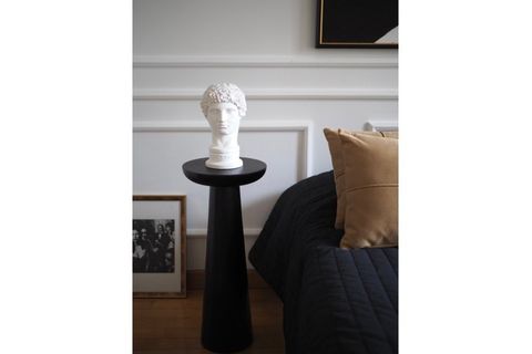 TUCAS HOME MUSHROOM SİYAH 2 YAN SEHPA - 50 CM MANTAR SEHPA