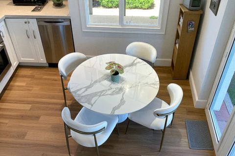 ALBA PORSELEN MUTFAK MASA TAKIMI, METAL NOVA SANDALYELİ, 100X100