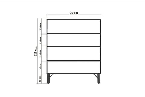 MULTİKABİN DOT ÇOK AMAÇLI DOLAP, METAL AYAK