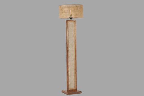 RİBON SİLİNDİR LAMBADER, RATTAN CEVİZ