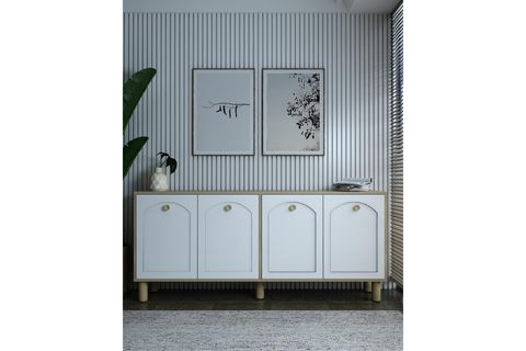 SİMPLECT BOHEM KONSOL, SAFİRMEŞE BEYAZ