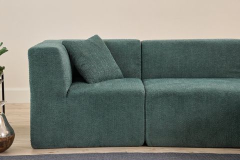 RAKS SERİSİ MODULER FUUL SÜNGER KÖŞE KOLTUK, SAĞ VE SOL, YEŞİL