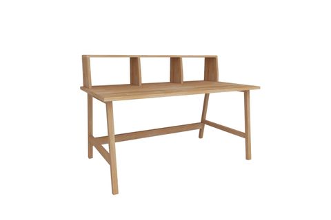 WOODFACE LUCY DOĞAL AHŞAP ÇALIŞMA MASASI, NATUREL