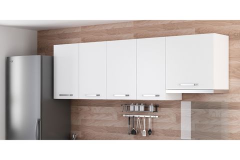 MİNAR 235 CM MUTFAK DOLABI BEYAZ 235-B4-ÜST MODÜL