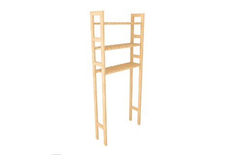 ÇAMAŞIR MAKİNESİ ÜSTÜ RAF, AHŞAP, CEVİZ