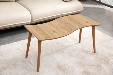 SALSA DÖRTLÜ ZİGON ORTA SEHPA SETİ, MEŞE