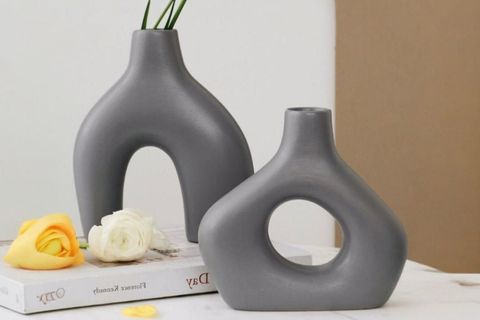 MODERN VAZO SETİ, GRİ