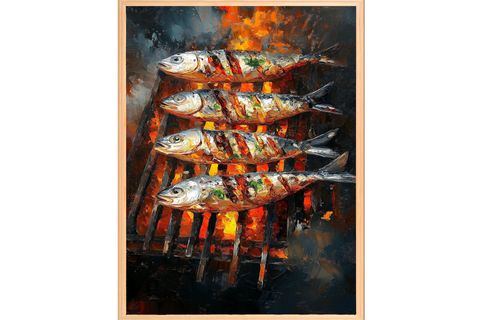 FISH TABLO SETİ, 50X70