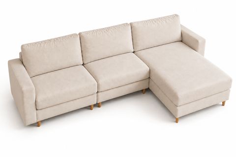 MELRE LARGE KÖŞE SAĞ KOLTUK, KREM