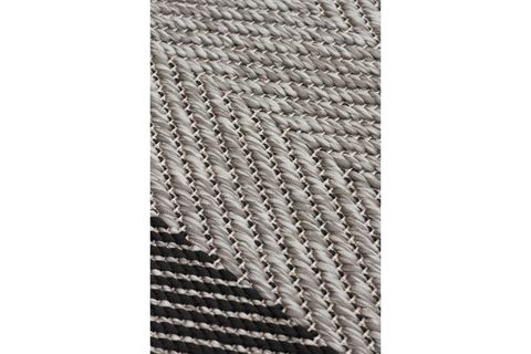 ARVEN 02 SİYAH GRİ SİSAL MODERN HALI, 80X300