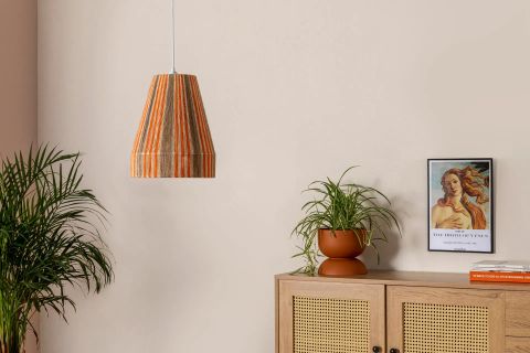 Harmonieuze sfeer met hanglampen