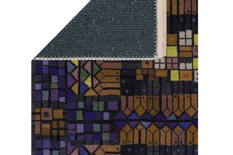 GEOMETRİC BASKILI DOKUMA TABAN HALI, 124 YNG, 120X180 CM