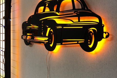 1950 MERCURY LED IŞIKLI TABLO