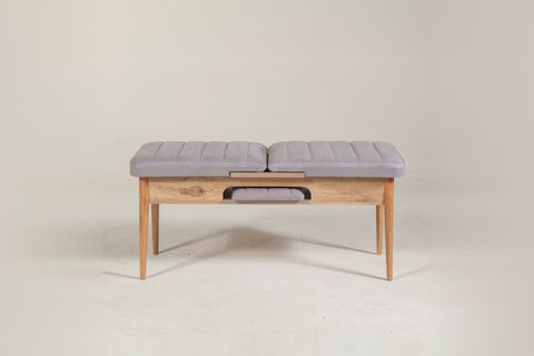 Sembol Açılır Sırtlı Bench Atlantik Soho Gri