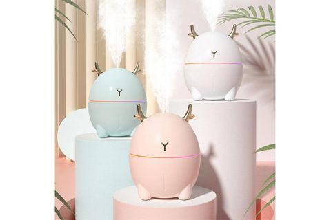 MERGETECH HAVA NEMLENDİRME TEMİZLEME CİHAZI DİFÜZÖR CUTE DEER HUMİDİFİER TURKUAZ