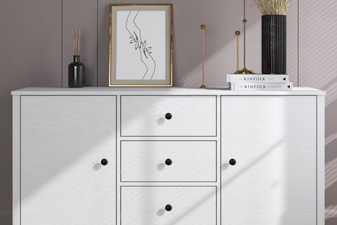 LUMERA İSKANDİNAV KONSOL, 2 KAPAKLI 3 ÇEKMECELİ