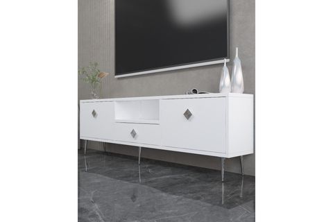 DROPDD TV SEHPASI, BEYAZ GÜMÜŞ KULP, 1308DROPDD 1