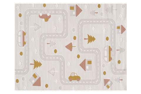 KİDS SERİSİ YUMUŞAK DOKULU BEBEK ÇOCUK ODASI HALISI, MULTİ, 140X200, KİDSR01