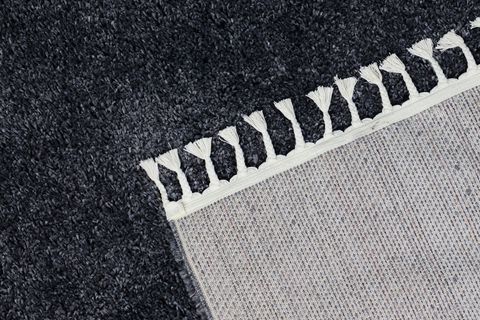 MOROCCAN KOLEKSİYONU HALI, KOYU GRİ, 80X150