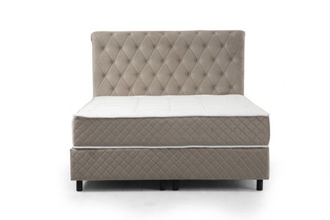 SONATA BEJ ÇİFT KİŞİLİK BAZA+BAŞLIK+YATAK, BEJ, 120X200