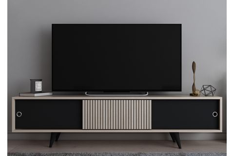 EVDEKİMODA ECRİN TV ÜNİTESİ, SİYAH