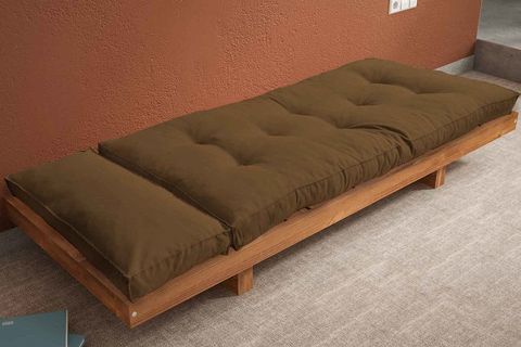 WOODESK ARİN MASİF TİK-KAHVE RENK SEDİR CPT8313-200