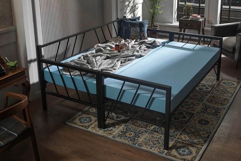GLORY DAYBED YAVRULU METAL KARYOLA, SİYAH, 90X200