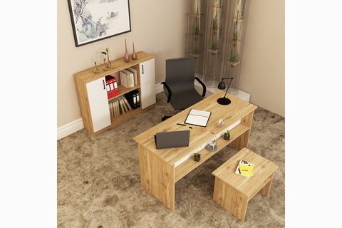 KALENDER DEKOR MERKÜR-1-2-5 OFİS BÜRO MASA TAKIMI, MRK02