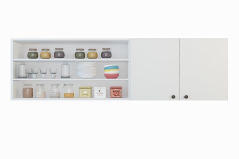 FOSCO HAZIR MUTFAK DOLABI, BEYAZ