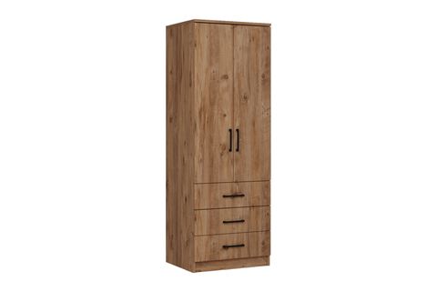 EASY GARDIROP, ATLANTİK ÇAM, 2 KAPILI 3 ÇEKMECELİ