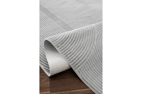FARAHAN GRİ GEOMETRİK DESENLİ HALI A0861A, 80X150