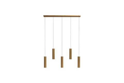 OPTİMA BEŞLİ SARKIT AVİZE, ESKİTME METAL