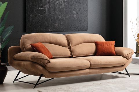 SOFT KOLTUK TAKIMI, TURUNCU BEJ